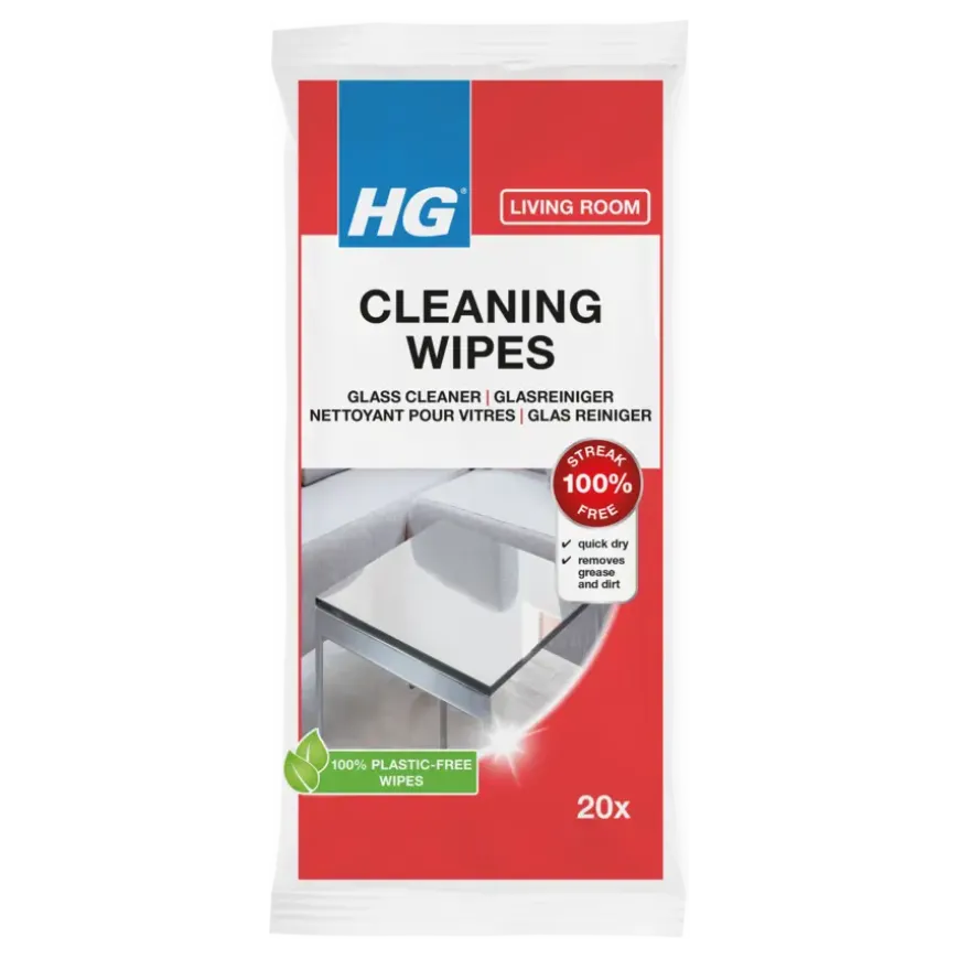 HG Eco Glasdoekjes 20 stuks