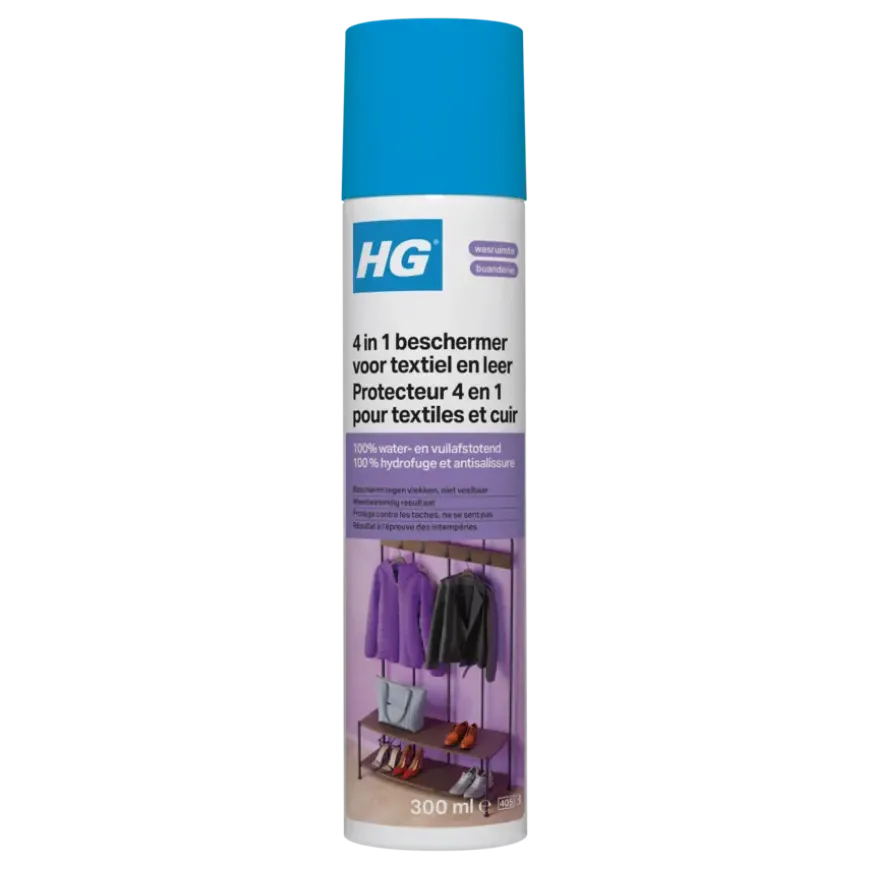 HG 4 in 1 beschermer voor textiel 300 ml