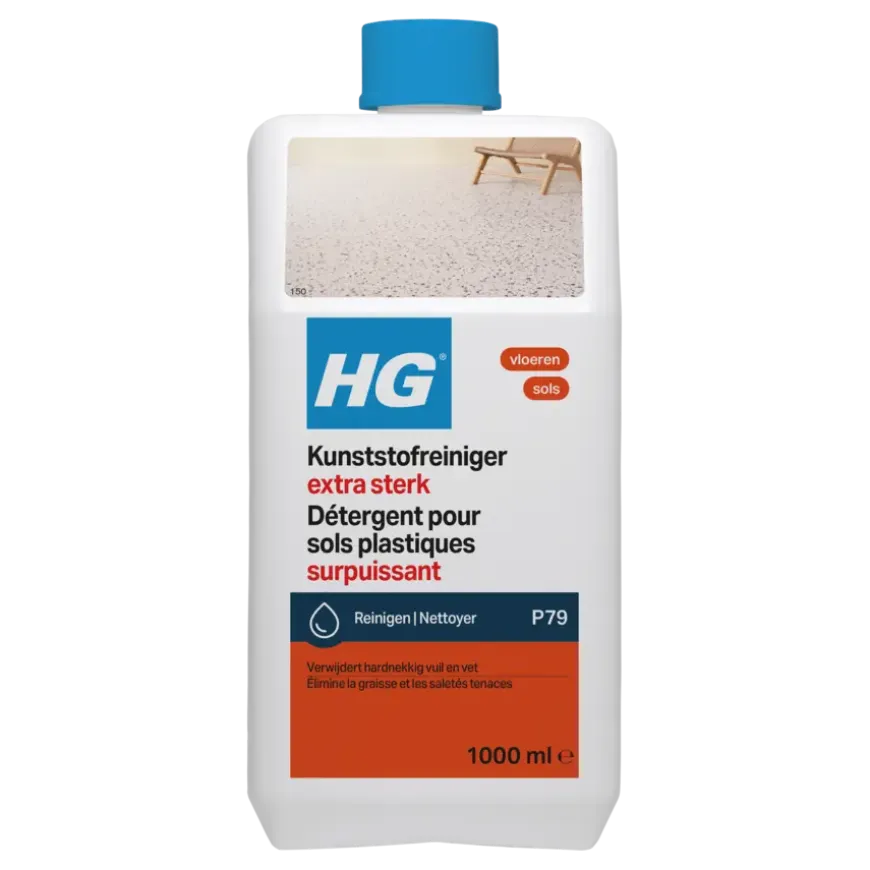 HG kunststofreiniger extra sterk 1 liter