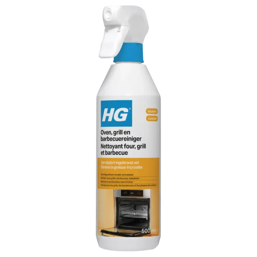 HG oven grill & bbqreiniger 500 ml