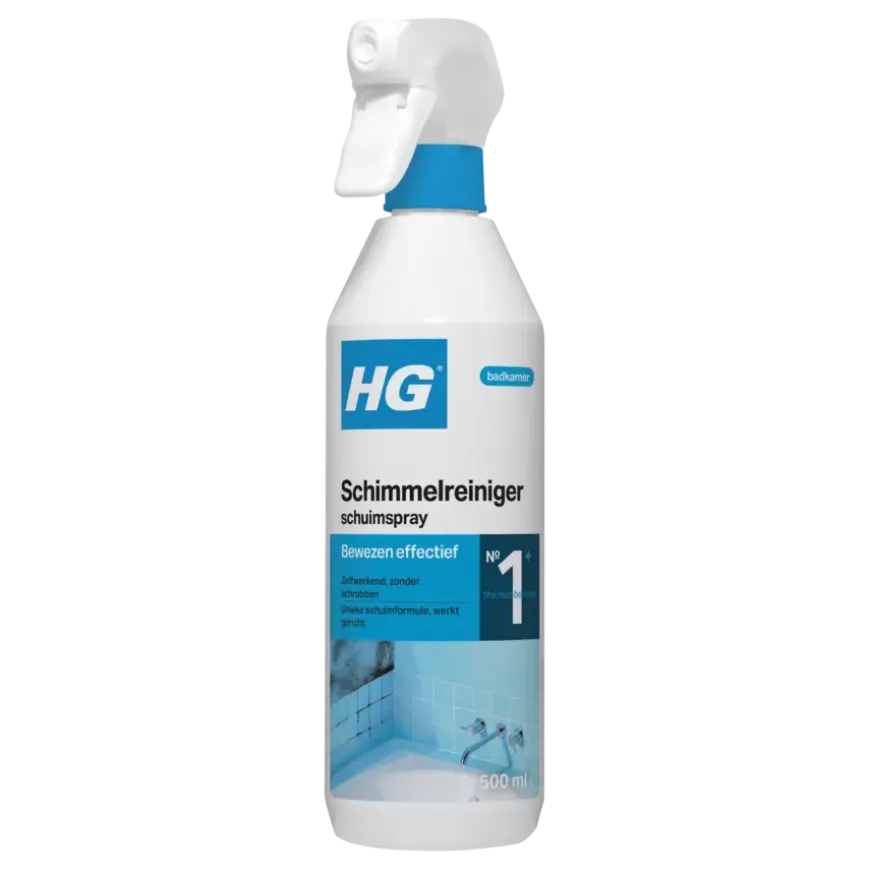 HG schimmelreiniger schuimspray 500 ml