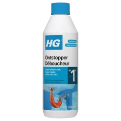 Ontstoppers|Ontstoppingsmiddelen > HG vloeibare ontstopper 500 ml