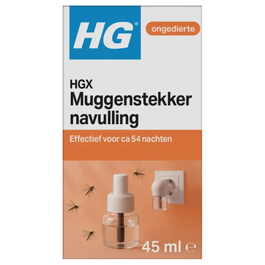 HGX muggenstekker navulling 45 ml