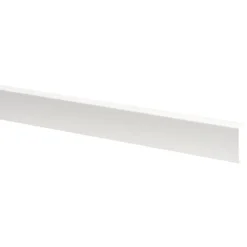 Wandpanelen|Kunststofprofielen > Geen Hockeystickprofiel kunststof wit 8x21 mm lengte 260 cm
