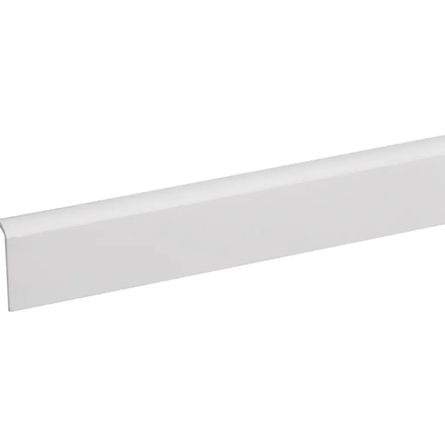 Wandpanelen|Kunststofprofielen > Geen Hockeystickprofiel kunststof wit 8x21 mm lengte 260 cm