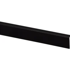 Wandpanelen|Kunststofprofielen > Geen Hockeystickprofiel kunststof zwart 8x21 mm lengte 260 cm