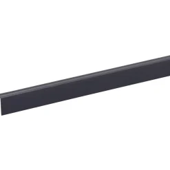 Hockeystickprofiel kunststof antraciet 8x21 mm 260cm