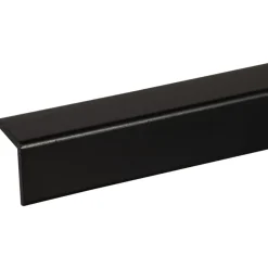 Houtenprofielen|Kunststofprofielen > Geen Hoeklat grenen gelakt zwart 34x34mm 270cm