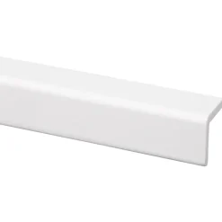 Houtenprofielen > Geen Hoeklat grenen wit gelakt 27x27mm 270cm