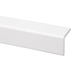 Houtenprofielen > Geen Hoeklat grenen wit gelakt 34x34mm 270cm