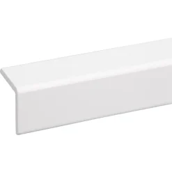 Houtenprofielen > Geen Hoeklat grenen wit gelakt 34x34mm 270cm