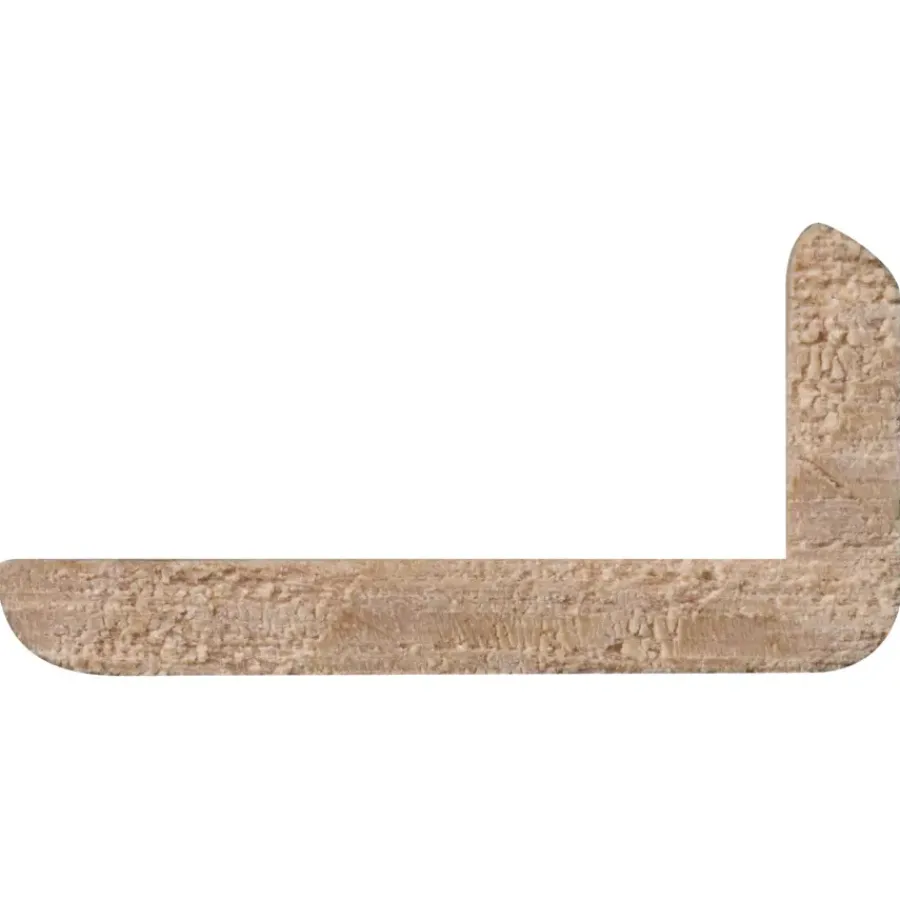 Houtenprofielen|Overgangsprofielen > Geen Hoeklat grenen 21x43 mm lengte 270 cm