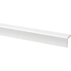 Houtenprofielen|Overgangsprofielen > Geen Hoeklat MDF 33x33 mm wit lengte 260 cm