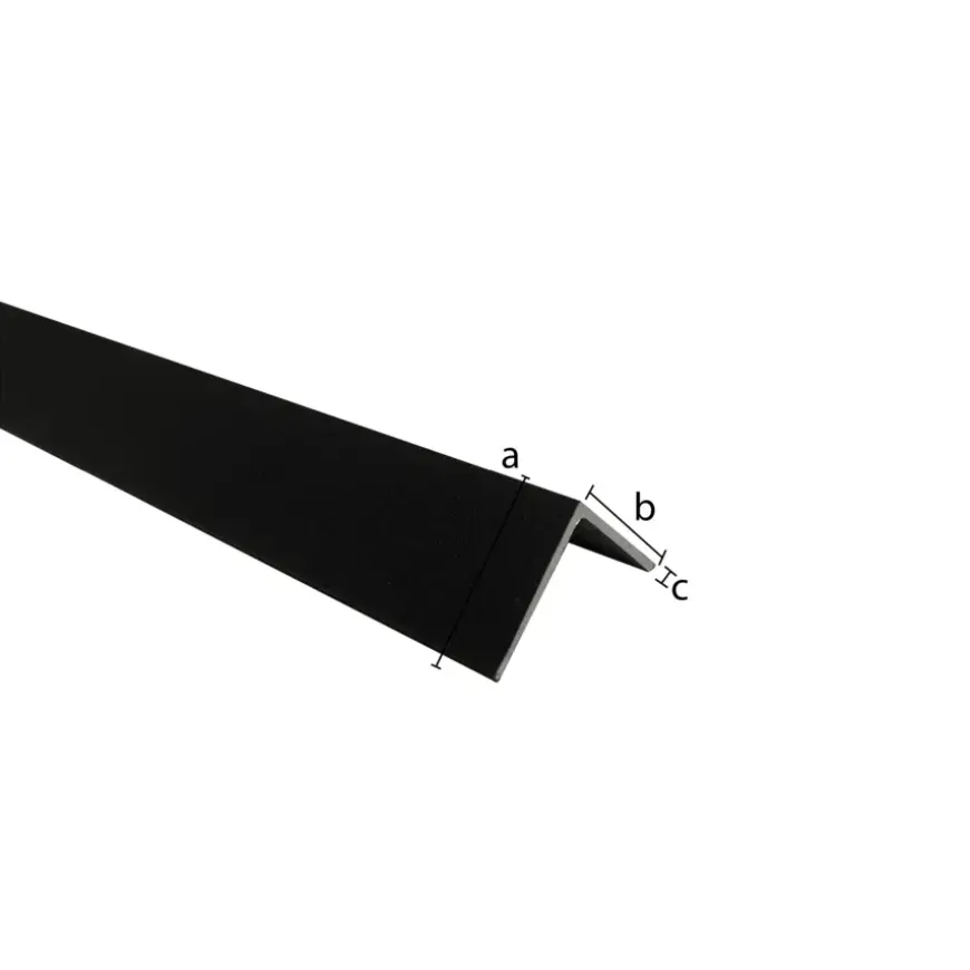 Hoekprofiel aluminium smoke 15x15x1x1000mm