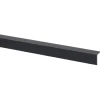Wandpanelen|Kunststofprofielen > Geen Hoekprofiel kunststof antraciet 20x20 mm 260 cm