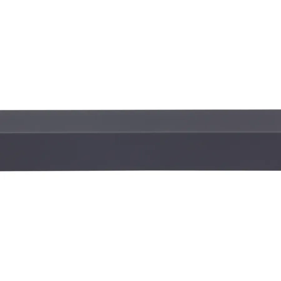 Wandpanelen|Kunststofprofielen > Geen Hoekprofiel kunststof antraciet 20x20 mm 260 cm