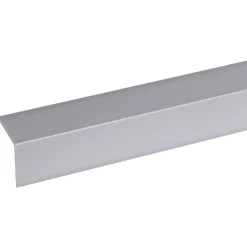 Kunststofprofielen|Overgangsprofielen > Geen Hoekprofiel kunststof RVS look zelfklevend 30x30mm 260cm