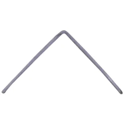 Kunststofprofielen|Overgangsprofielen > Geen Hoekprofiel kunststof RVS look zelfklevend 25x25mm 260cm