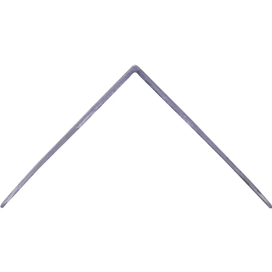 Kunststofprofielen|Overgangsprofielen > Geen Hoekprofiel kunststof RVS look zelfklevend 40x40mm 260cm