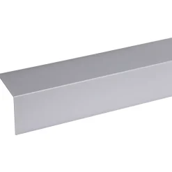 Kunststofprofielen|Overgangsprofielen > Geen Hoekprofiel kunststof RVS look zelfklevend 40x40mm 260cm
