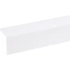 Wandpanelen|Kunststofprofielen > Geen Hoekprofiel kunststof wit 50x50 mm 260 cm