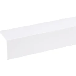 Wandpanelen|Kunststofprofielen > Geen Hoekprofiel kunststof wit 50x50 mm 260 cm