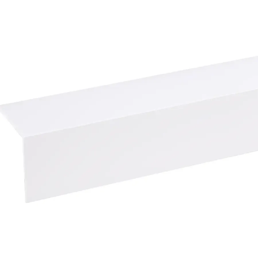Wandpanelen|Kunststofprofielen > Geen Hoekprofiel kunststof wit 50x50 mm 260 cm