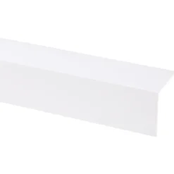 Wandpanelen|Kunststofprofielen > Geen Hoekprofiel kunststof wit 50x50 mm 260 cm