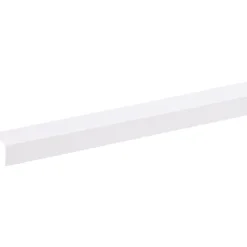 Wandpanelen|Kunststofprofielen > Geen Hoekprofiel kunststof wit 15x15 mm 260 cm