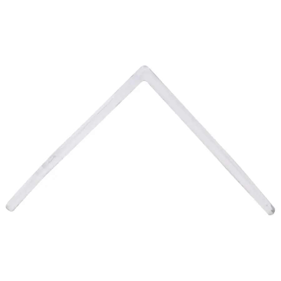 Kunststofprofielen|Overgangsprofielen > Geen Hoekprofiel kunststof wit zelfklevend 20x20mm 260cm
