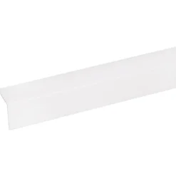 Kunststofprofielen|Overgangsprofielen > Geen Hoekprofiel kunststof wit zelfklevend 20x20mm 260cm