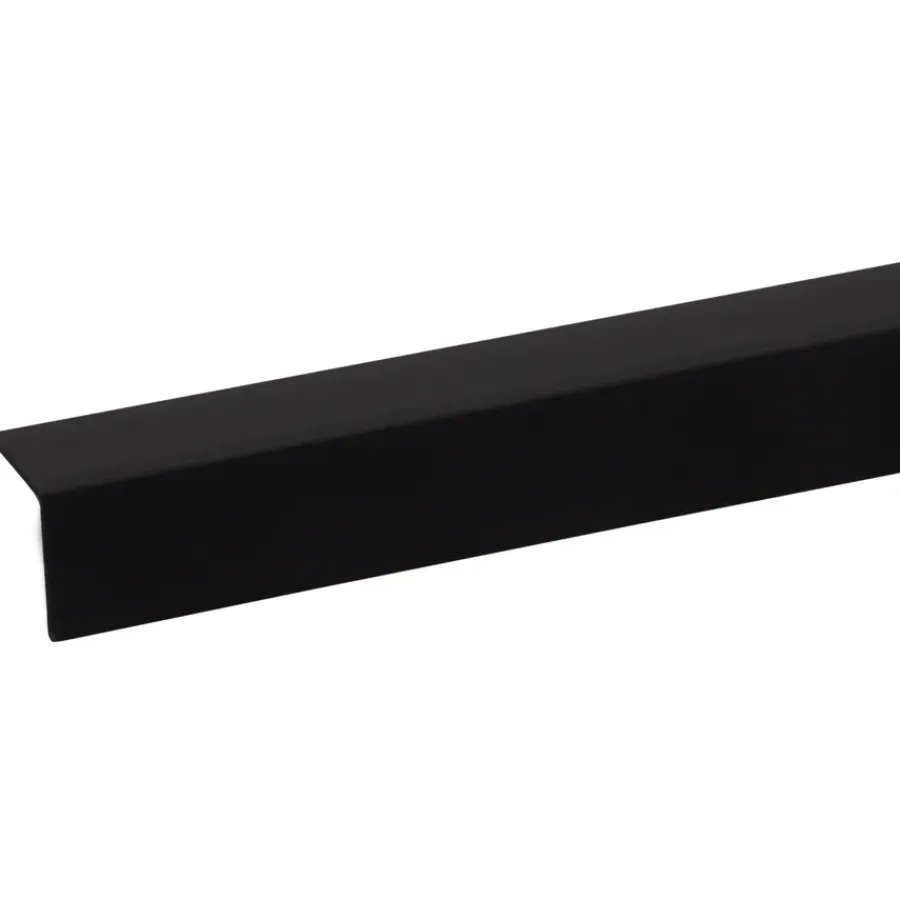 Wandpanelen|Kunststofprofielen > Geen Hoekprofiel kunststof zwart 20x20 mm 260 cm