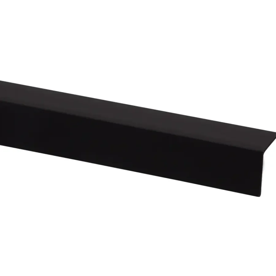 Wandpanelen|Kunststofprofielen > Geen Hoekprofiel kunststof zwart 20x20 mm 260 cm