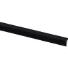 Wandpanelen|Kunststofprofielen > Geen Hoekprofiel kunststof zwart 15x15 mm 260 cm