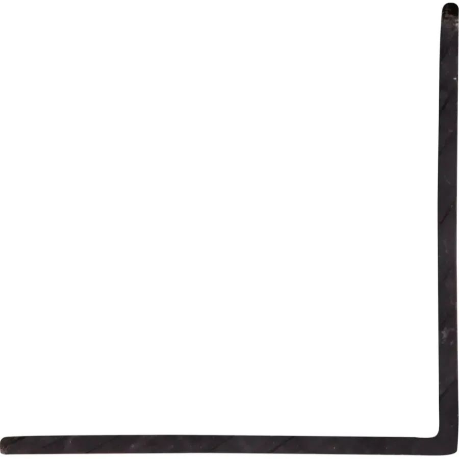 Wandpanelen|Kunststofprofielen > Geen Hoekprofiel kunststof zwart 30x30 mm 260 cm
