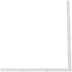Wandpanelen|Kunststofprofielen > Geen Hoekprofiel 2600 x 35mm wit