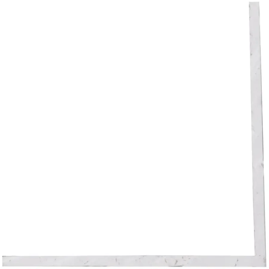 Wandpanelen|Kunststofprofielen > Geen Hoekprofiel 2600 x 35mm wit