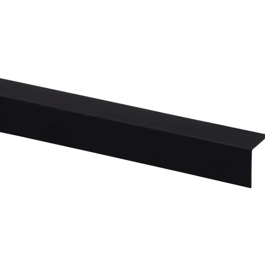 Wandpanelen|Kunststofprofielen > Geen Hoekprofiel zwart 25x25mm 260cm