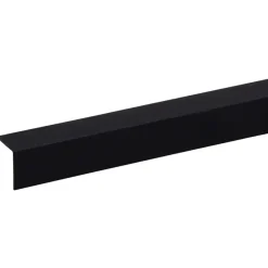 Wandpanelen|Kunststofprofielen > Geen Hoekprofiel zwart 25x25mm 260cm