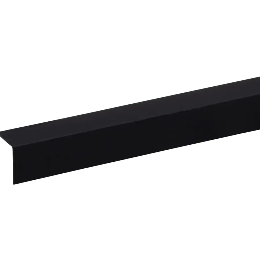 Wandpanelen|Kunststofprofielen > Geen Hoekprofiel zwart 25x25mm 260cm