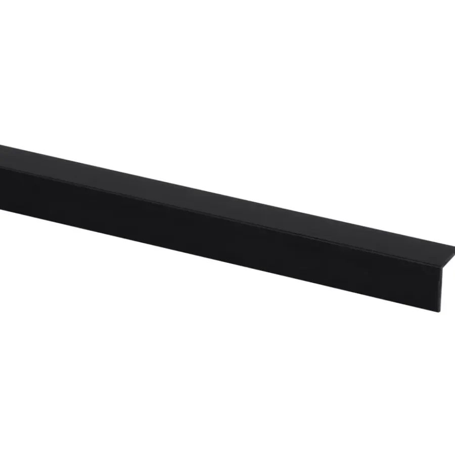 Kunststofprofielen|Overgangsprofielen > Geen Hoekprofiel zwart 15x15mm 260cm zelfklevend