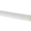 Houtenprofielen|Overgangsprofielen > Geen Hoge plint kwartrond wit 0,8 x 4,2