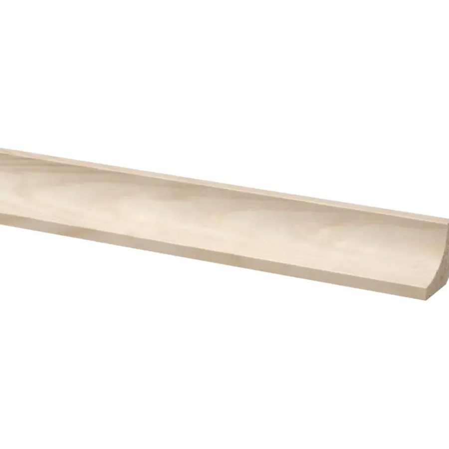 Houtenprofielen|Overgangsprofielen > Geen Hollat grenen 27x27 mm lengte 270 cm