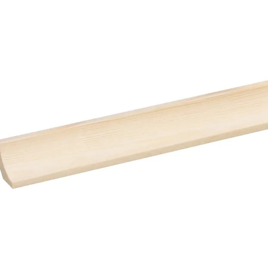 Houtenprofielen > Geen Hollat grenen 22x22 mm lengte 270 cm