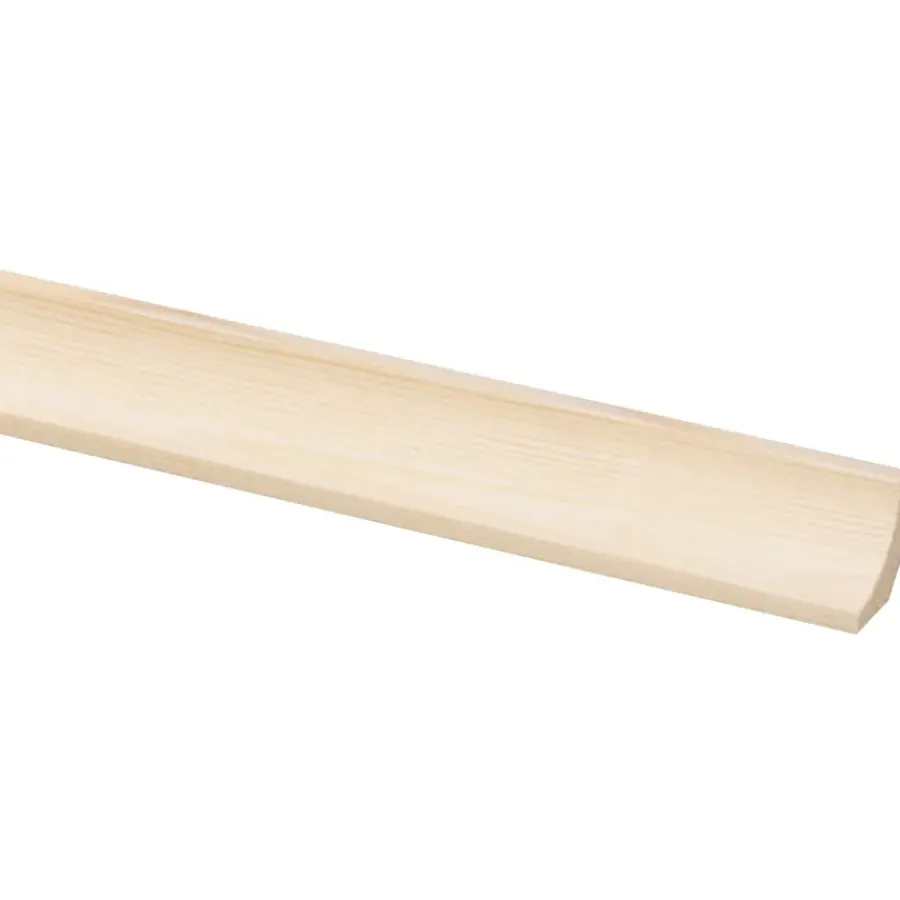 Houtenprofielen > Geen Hollat grenen 22x22 mm lengte 270 cm