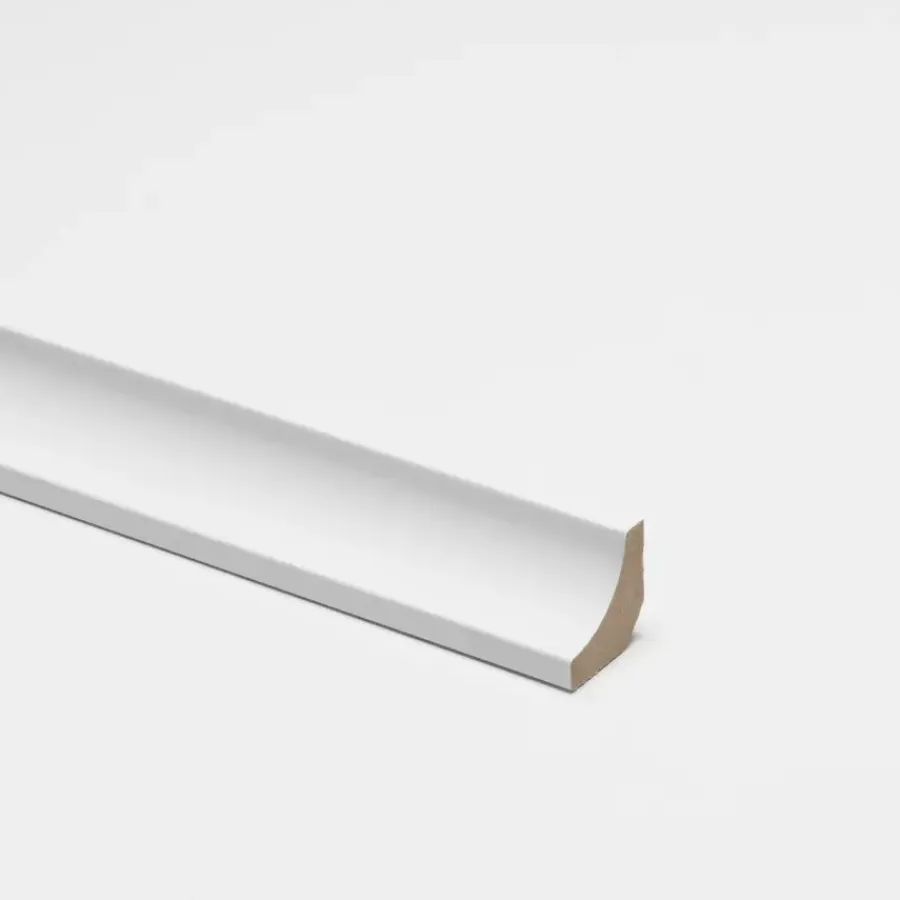 Houtenprofielen > Geen Hollat mdf Ecoline kristalwit 260cm