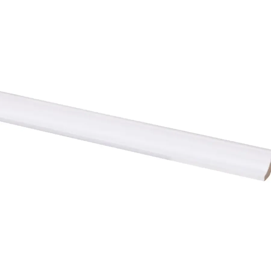 Houtenprofielen|Overgangsprofielen > Geen Hollat MDF 13x13 mm wit gegrond lengte 260 cm
