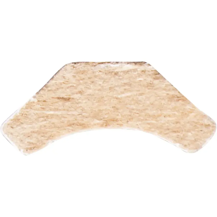 Houtenprofielen|Overgangsprofielen > Geen Hollat MDF 13x13 mm wit gegrond lengte 260 cm