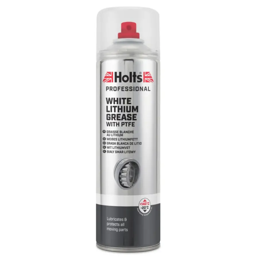 Auto Onderhouds- & Smeermiddelen|Fiets Onderhouds- & Smeermiddelen > Holts Wit Lithiumvet PTFE 500ml
