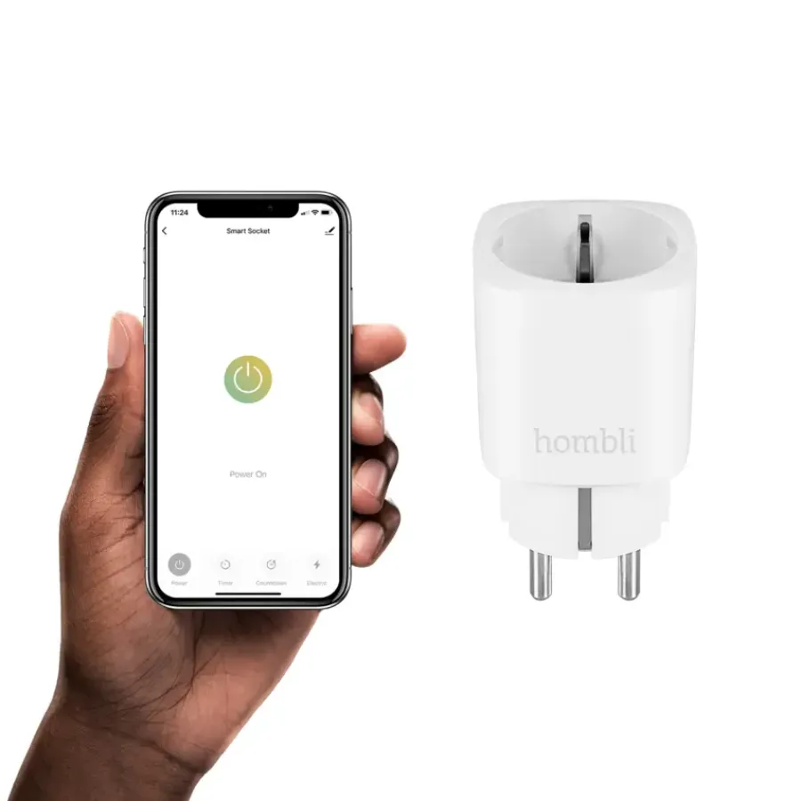Stekkers|Smart Schakelmateriaal > Geen Hombli Slimme Stekker + Energiemeter 3-Pack